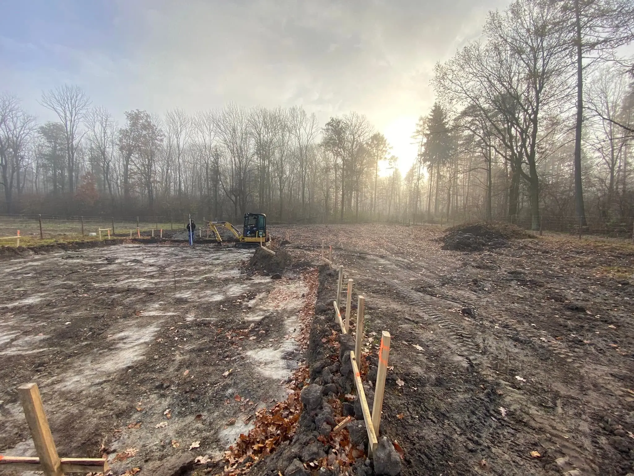 Wytyczenie i wykop – 17.11.2021