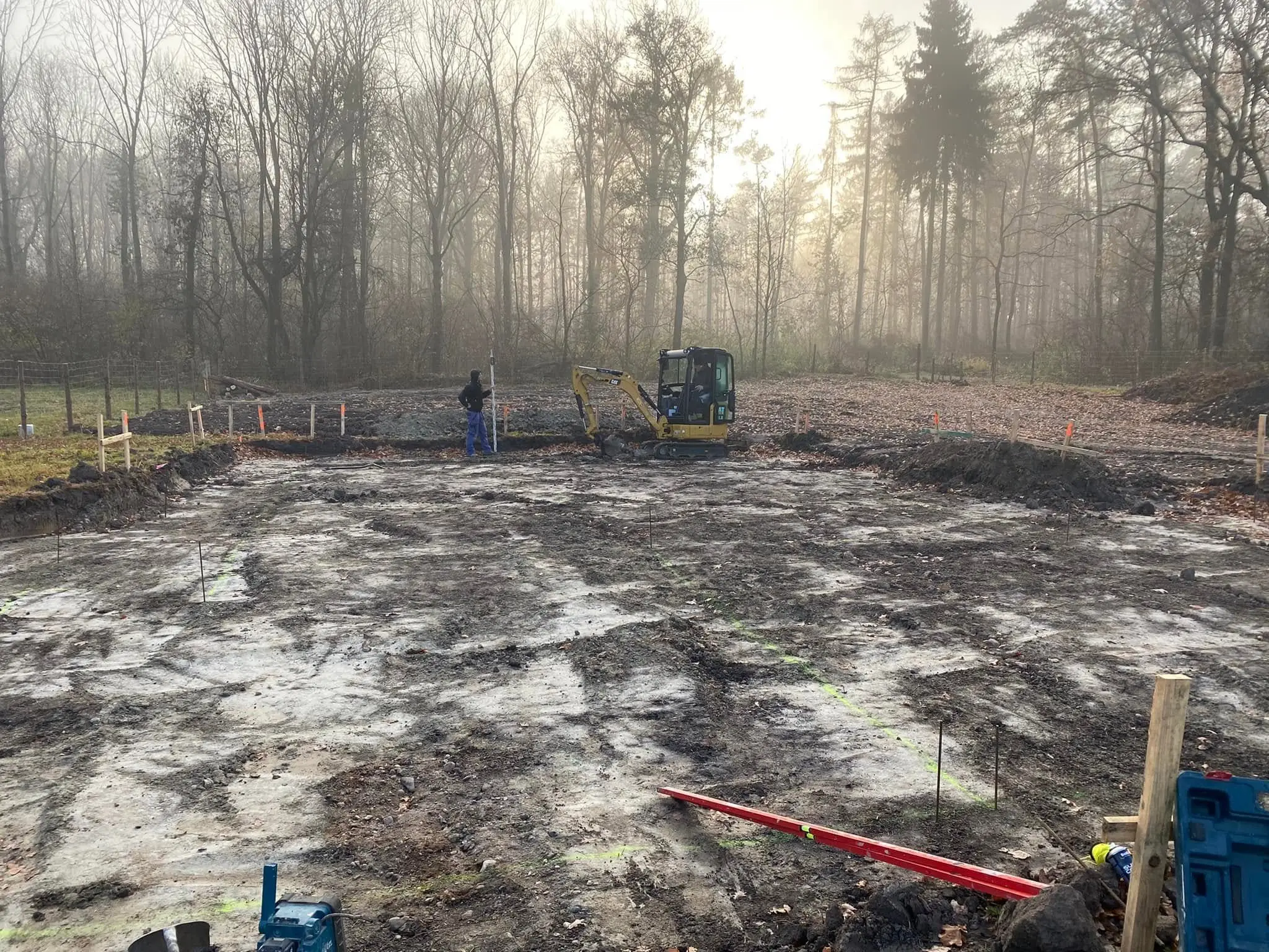 Wytyczenie i wykop – 17.11.2021