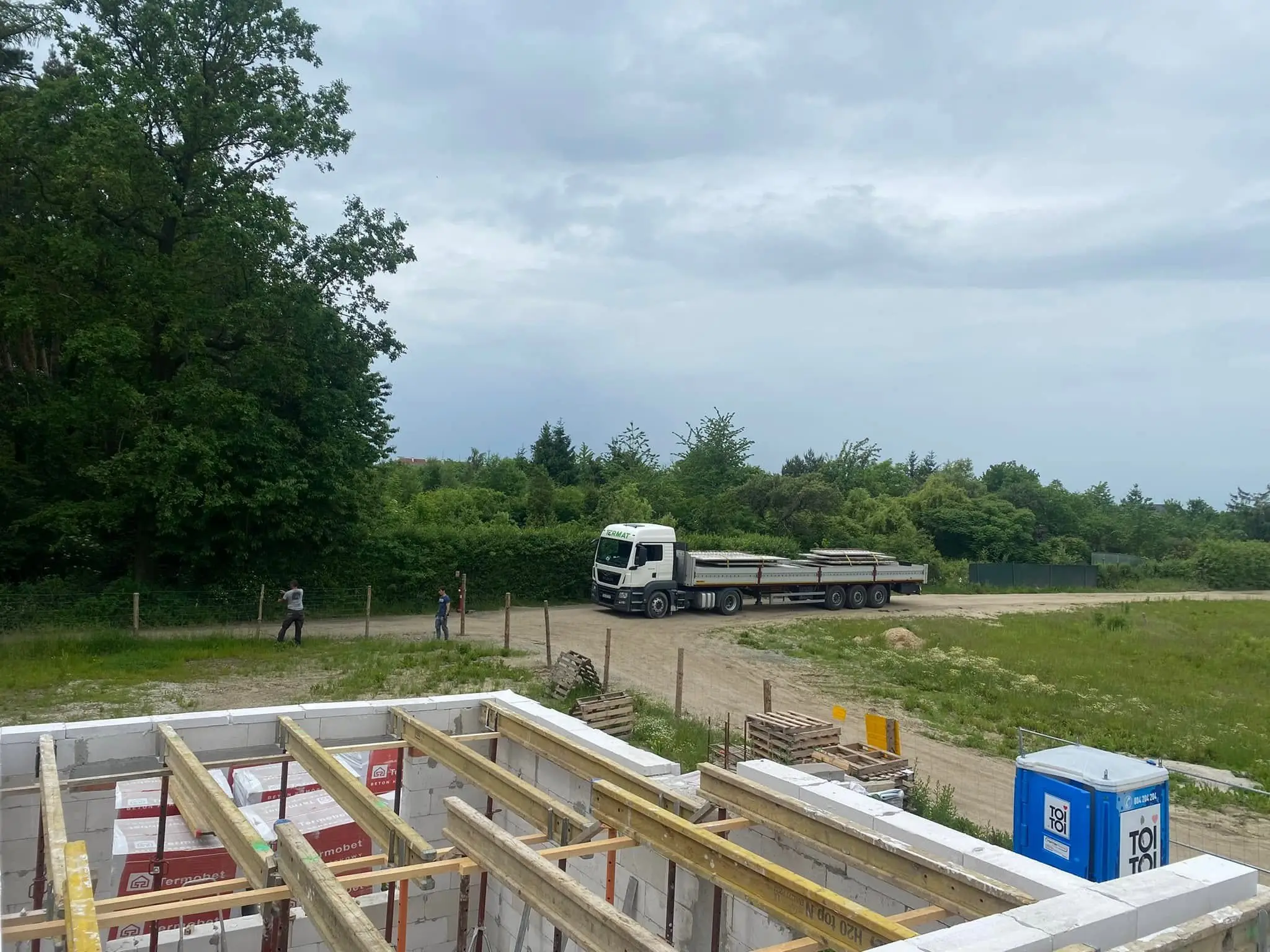 Montaż stropu – 07.06.2022